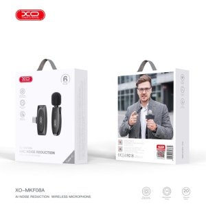 میکروفون یقه ای بی سیم تایپ سی ایکس او مدل XO MKF08A