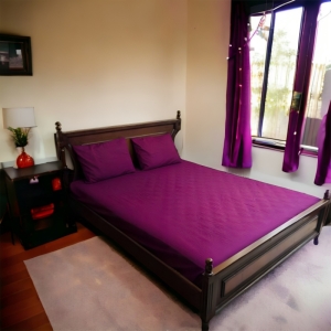 سرویس ملحفه کشدار ترک ساده تکرنگ دونفره 3تکه Cheshik سایز 180*200 سانتی متر