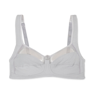 سوتین بالا حریر EMA کد 4100 - رنگ طوسی