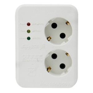 محافظ برق یخچال فریزر ۲ خانه دیواری ارت دار آفر الکترونیک مدل OR326