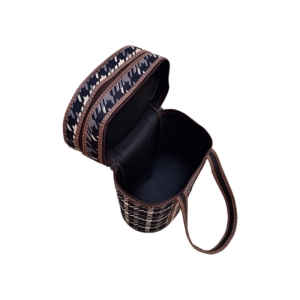 کرپ جافلاکسی دو طبقه مخمل طرح چهار خانه