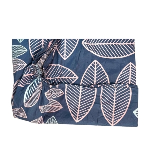 ملحفه کشدار تشک یک تک نفره مدل برگ + همراه روبالشی پاکتی