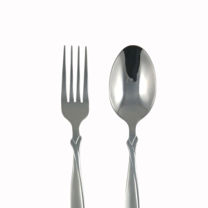 قاشق چنگال یونی هوم مدل پاپیونی بسته ۱۲ عددی