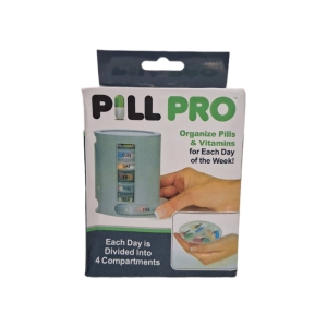 ظرف قرص خشابی 4 وعده ای مدل PILL PRO