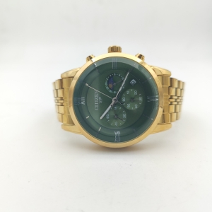 ساعت مچی عقربه ای ست زنانه مردانه سیتیزن مدل M004 gold