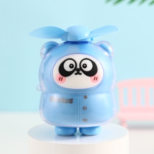 پنکه همراه شارژی مدل عروسکی طرح پاندا کد 02