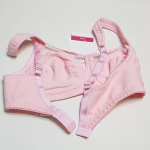 سوتین بالا حریر EMA کد 4100 - رنگ صورتی