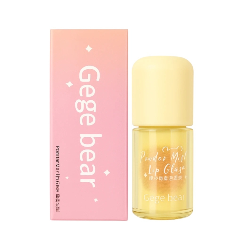 لیپ گلاس مایع گی گی بیر GEGE BEAR مدل POWDER MIST وزن 2.5 گرم شماره 02