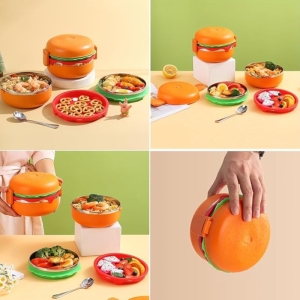 ظرف غذا طرح همبرگر مدل LX 7100