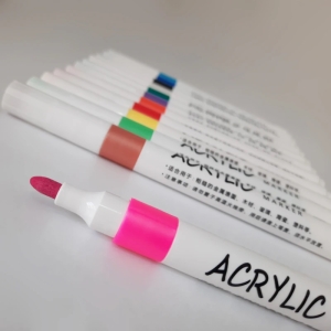 ماژیک چند منظوره مدل اکریلیک کد GA102 مجموعه 12 عددی