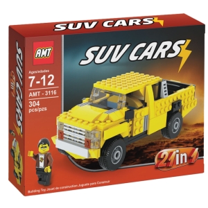 لگو 21 مدل ماشین شاسی بلند همراه با آدمک 304 قطعه AMT