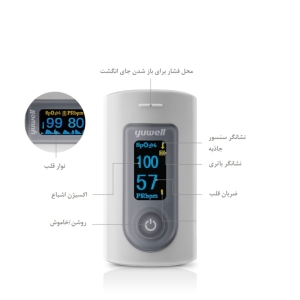 پالس اکسیمتر یوول مدل YX301