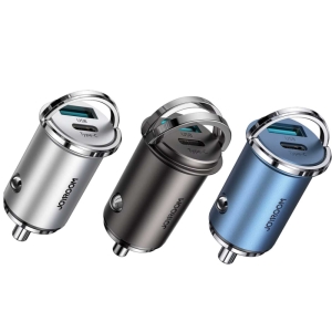  شارژر فندکی فست شارژ ماشین تایپ سی 45 وات جویروم مدل  C-A35 