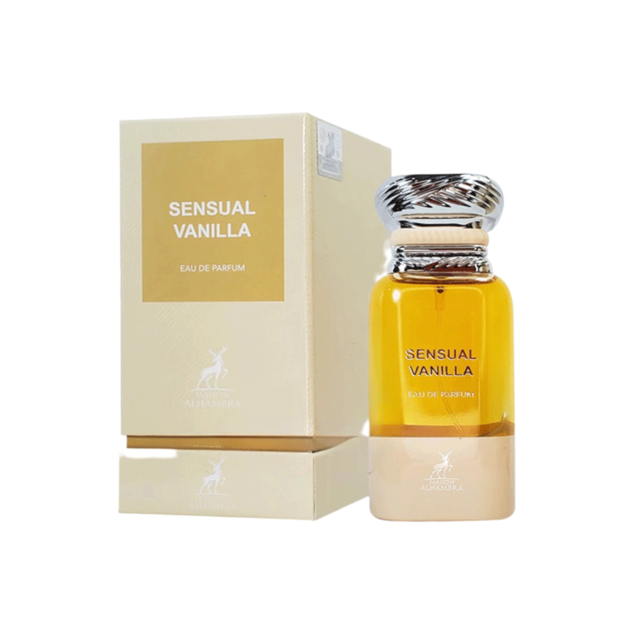 ادکلن زنانه مردانه الحمبرا مدل وانیلا سکس حجم ۸۰ میل