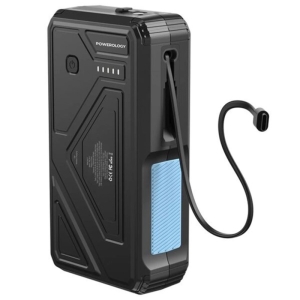  پاوربانک وایرلس خورشیدی 27000 تایپ‌سی و یواس‌بی 22.5 وات پاورولوژی مدل PP077 PPBCHA77 دارای چراغ‌قوه 