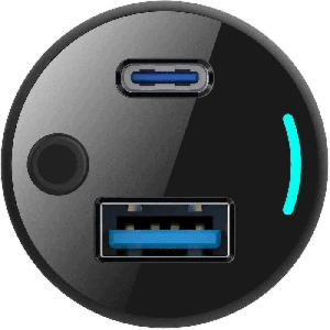  شارژر فندکی فست شارژ ماشین تایپ سی 98 وات پاورولوژی مدل PCCSR015 