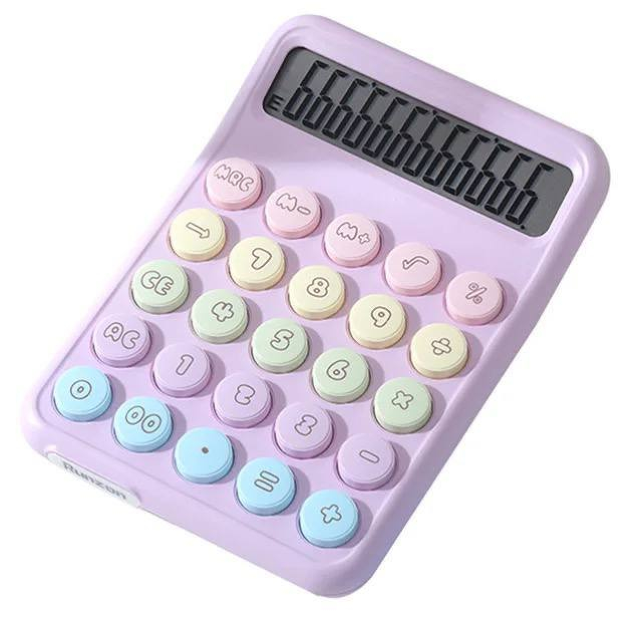 ماشین حساب دکمه رنگی رونزون مدل RZ.822 MAX