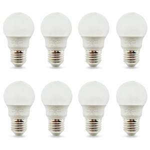 لامپ ال‌ای‌دی حبابی  5وات نمانور مدلA50 پایهE27 مجموعه 8 عددی
