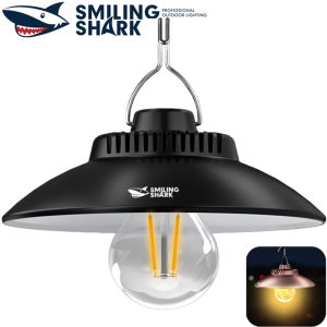  چراغ شارژی و لامپ کمپینگ ضدآب اسمایلینگ شارک LY-8229C 