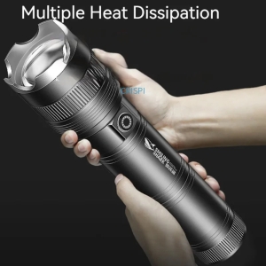 چراغ قوه پر نور شارژی اسمایلینگ شارک مدل SD-0523