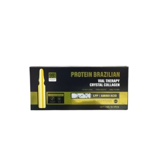 ویال ضد ریزش و تقویت کننده مو پروتئین برزیلین پک 9 عددی