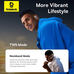  هندزفری بلوتوثی 5.3 دور گوشی بیسوس مدل A00064400121 