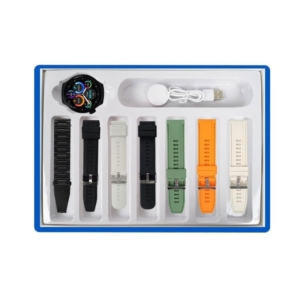 ساعت هوشمند ویسمی مدل WISME-X39 MAX با 7بند فلزی و سیلیکون