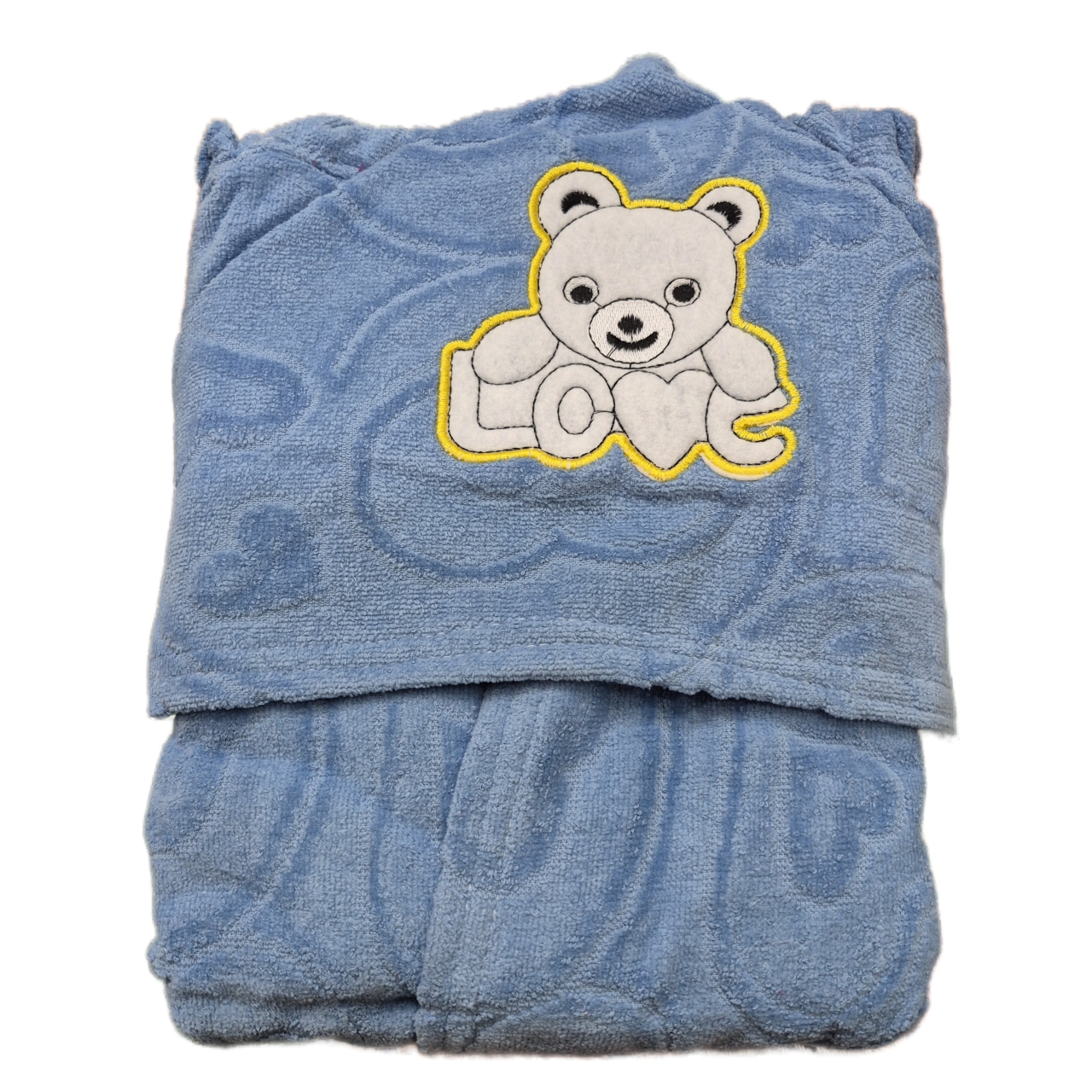 حوله تن پوش کودک مدل خرسی سایز 100