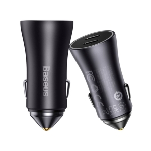 شارژر فندکی فست شارژ ماشین تایپسی 40 وات بیسوس مدل GJP000013