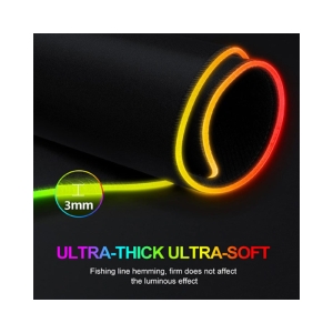 ماوس پد گیمینگ jertech مدل X6 RGB 40*90  