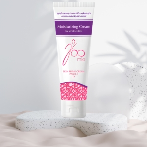 کرم مرطوب کننده ژومیو مناسب پوست خشک حجم 90 میلی لیتر