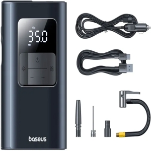  پمپ باد شارژی، چراغ قوه و پاوربانک بیسوس مدل VA1 BS-CG034 