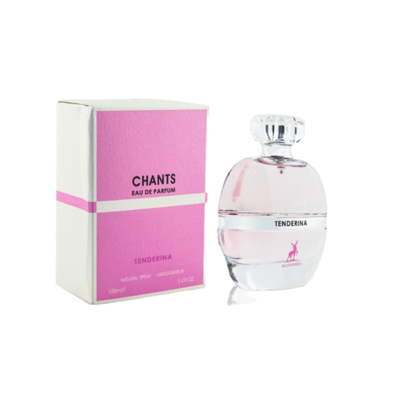 ادکلن زنانه الحمبرا مدل چنس چنل اوتندر حجم ۱۰۰ میل