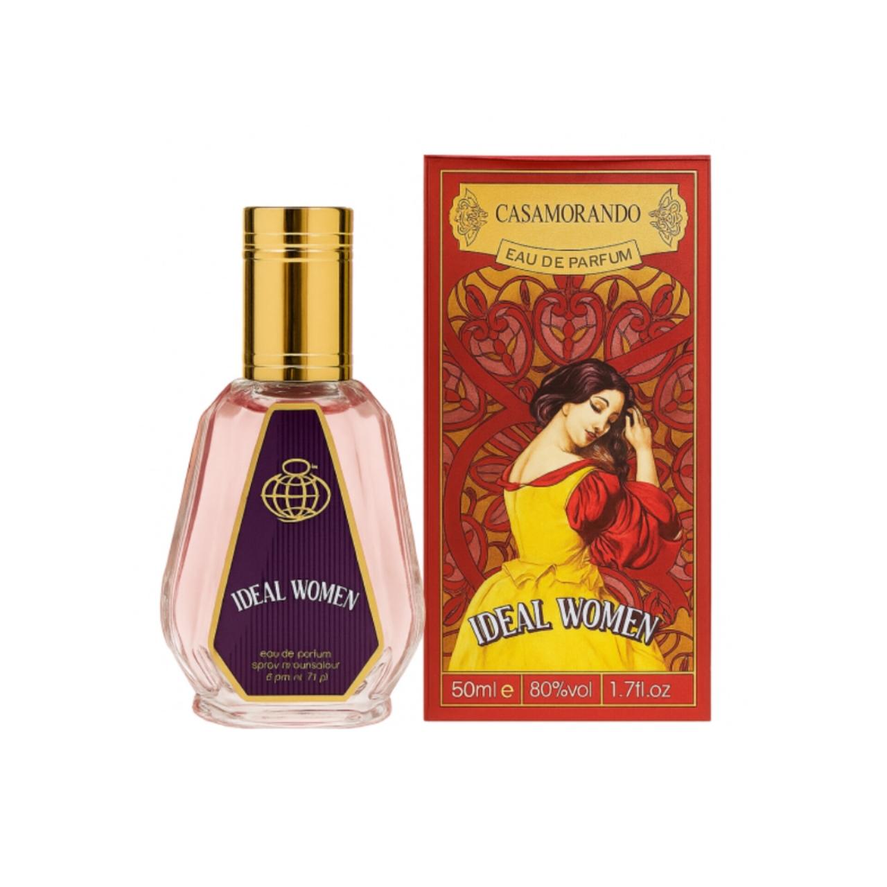 ادکلن زنانه فراگرنس ورد مدل کازاموراتی بوکت ایدل حجم ۵۰ میل