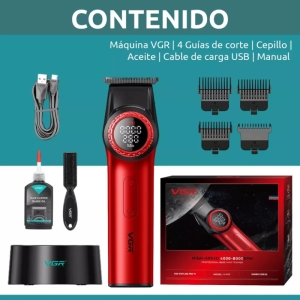 ماشین اصلاح موی سر و صورت وی جی ار مدل v-977