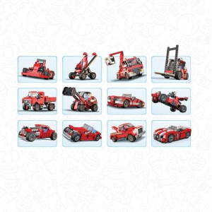 لگو ماشین AMT مدل 23 نوع ماشین مسابقه 278 قطعه