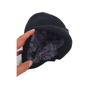 کلاه بافتنی مدل گوشی دار کد 2069