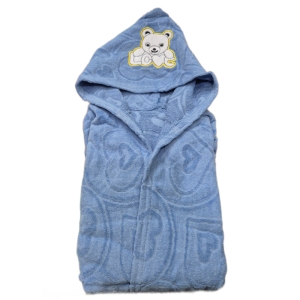 حوله تن پوش کودک مدل خرسی سایز 100