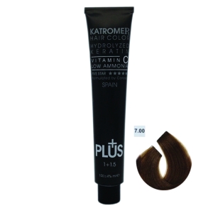 رنگ مو کاترومر شماره 7.00 رنگ بلوند متوسط قوی حجم 100 میلی لیتر
