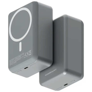  پاوربانک 30000 وایرلس 15 وات و تایپ‌سی 20 وات پاورولوژی مدل  PPBCHA81-GY 