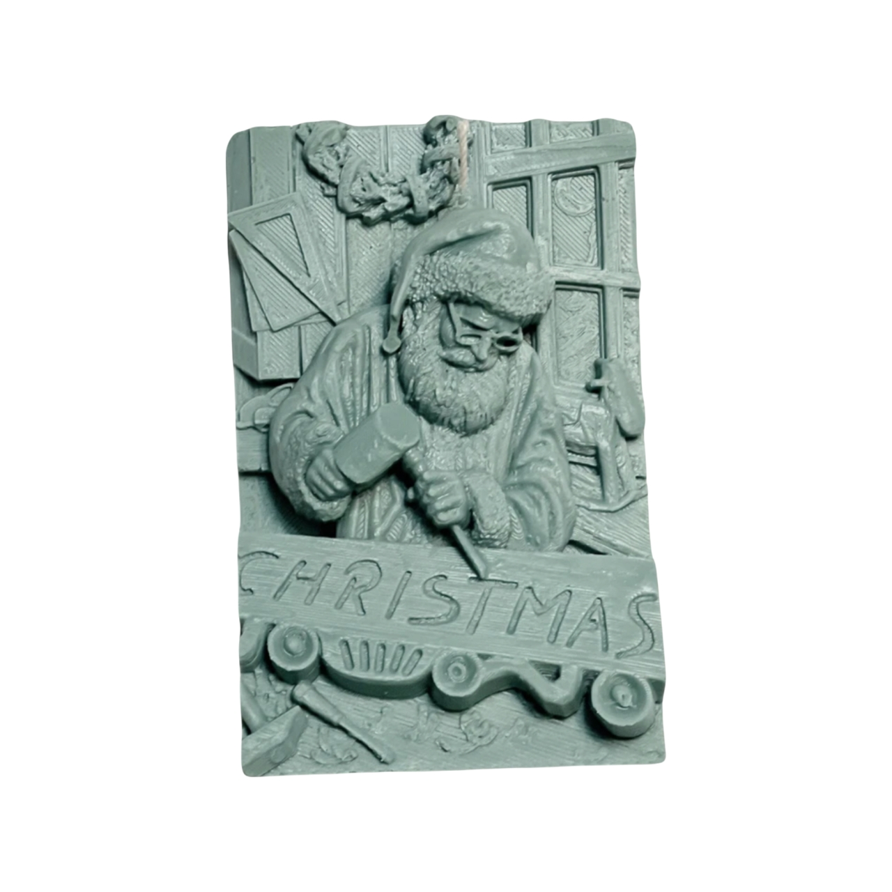 شمع مدل کتیبه کریسمس