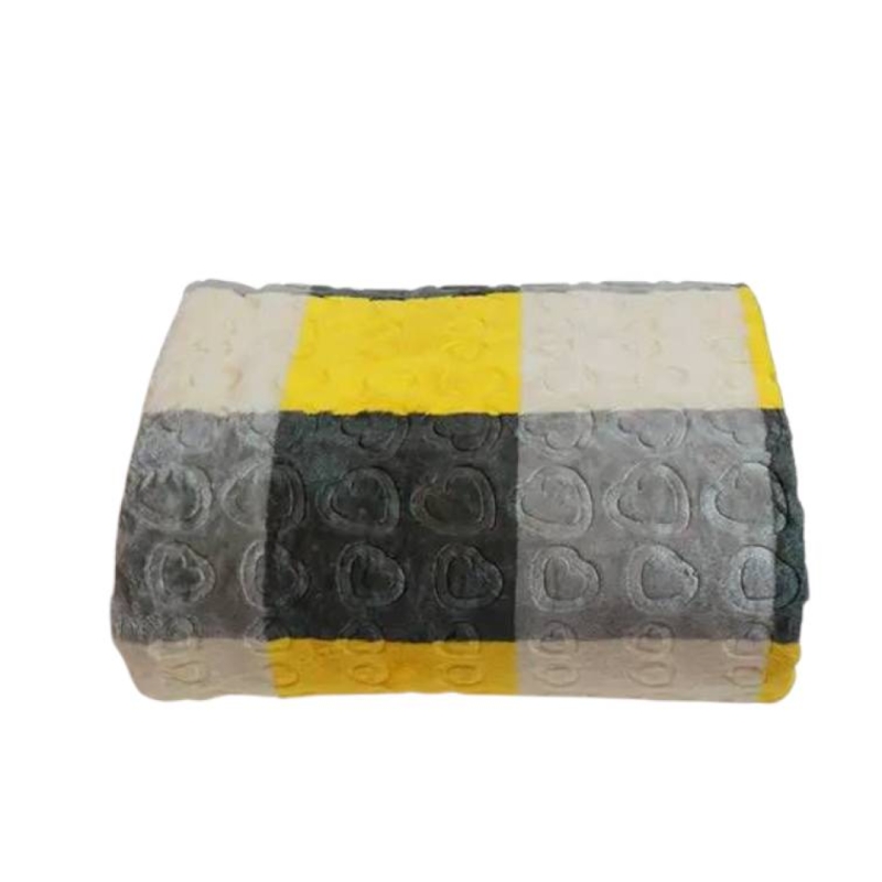  پتو مسافرتی دو نفره ماندانا طرح قلب سایز 220*200 سانتی متر