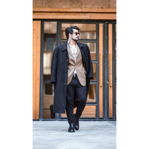 پوتین مردانه چرم نعمتی اسپرت مدل چلسی کشی مشکی