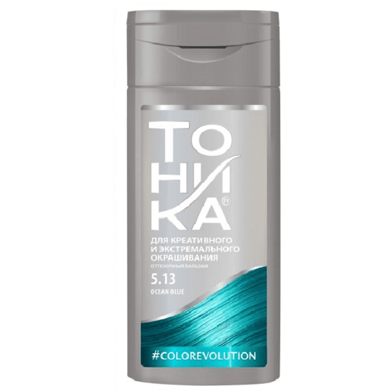 شامپو رنگ مو تونیکا شماره 5.13 حجم 150 میل رنگ آبی اقیانوسی