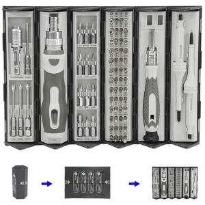  ست پیچ گوشتی 74 عددی پرووان مدل PGS106 