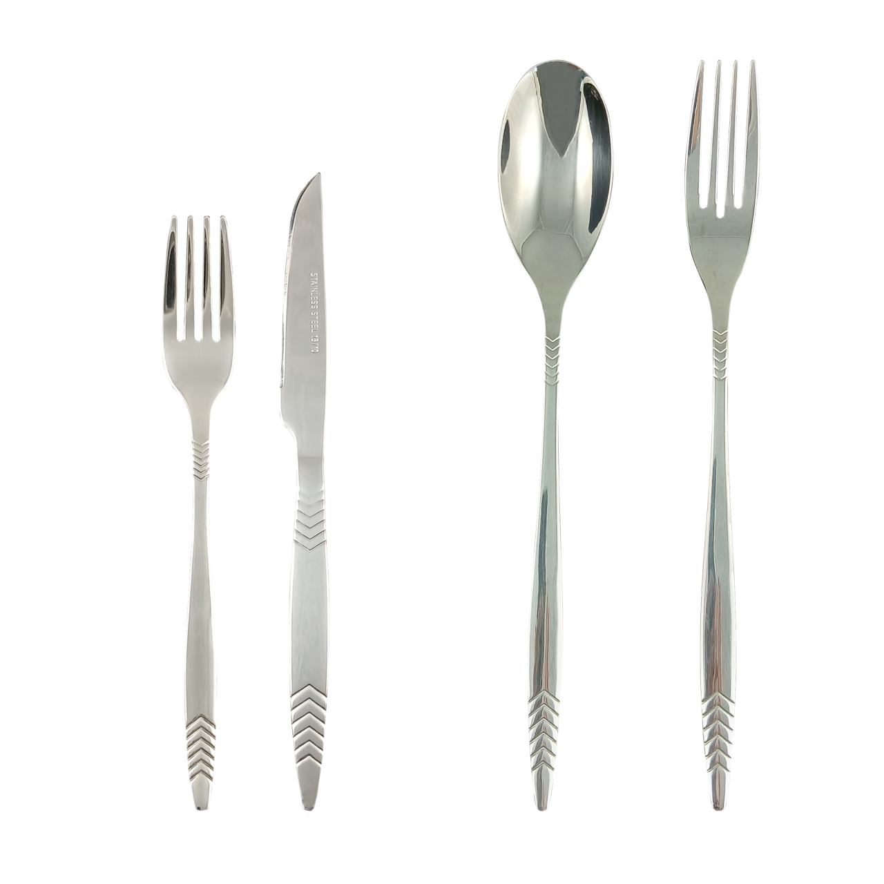 سرویس 200 پارچه قاشق چنگال یونی هوم مدل سیدنی 42 نفره