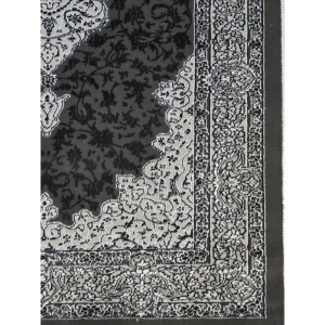 فرش ماشینی سامر طرح ۹۷۲۱ مشکی