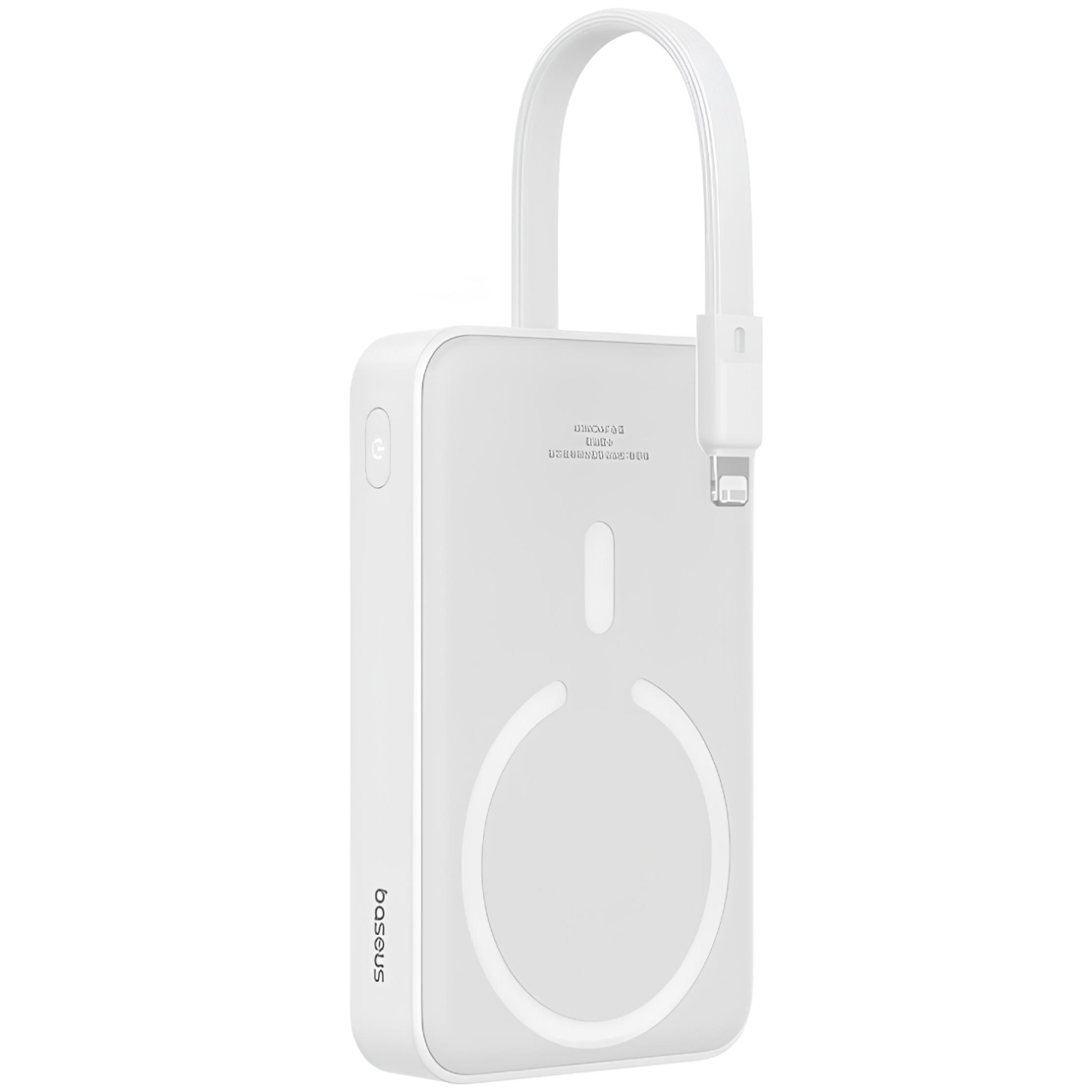  پاور بانک وایرلس مگنتی 20 وات 10000 با کابل لایتنینگ بیسوس مدل P10022108212-00 