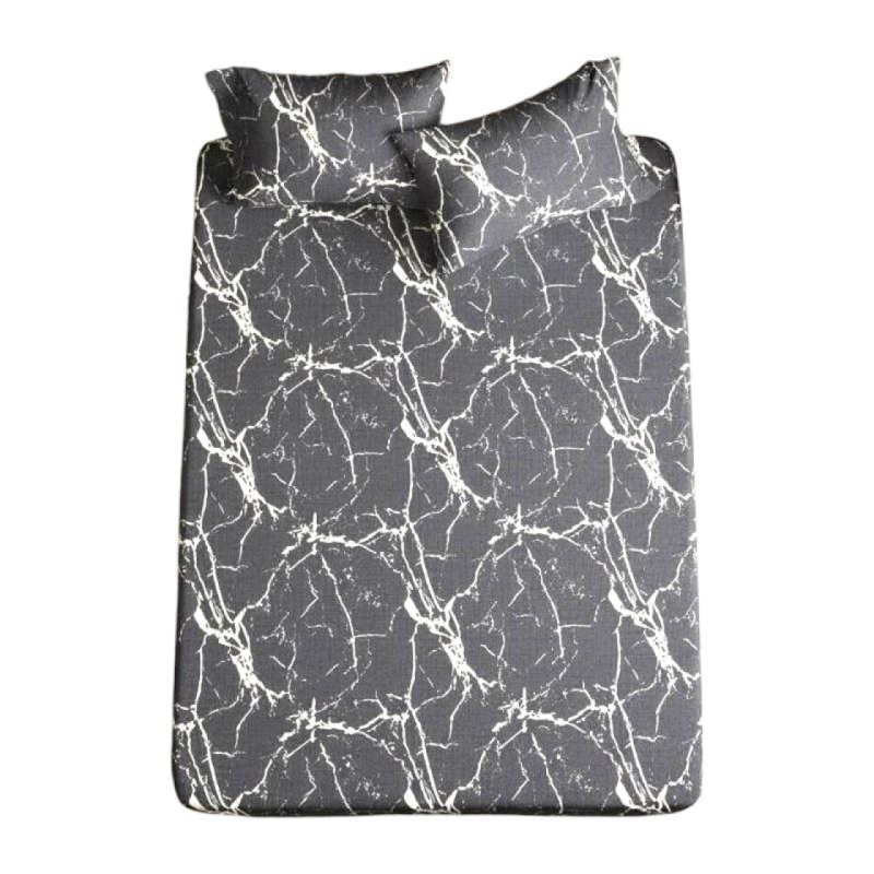 ملحفه کشدار دونفره اسپرت 3تکه Cheshik مدل مارول سایز 180*200 سانتی متر