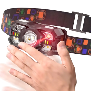 هدلایت شارژی ضدآب اسمایلینگ شارک مدل TD-0168